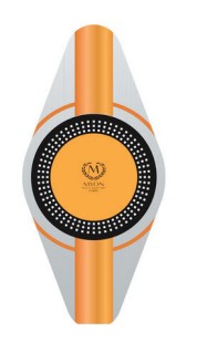 Myon Zigarrenaschenbecher Racing gelb